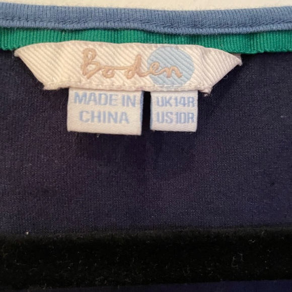 Boden Jessie Swallow dress Blue - Picture 4 of 4